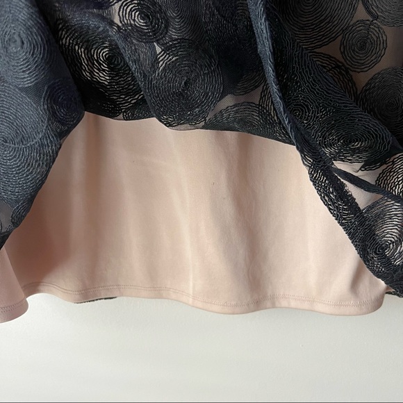 Lane Bryant Sheer Embroidery Circle Skirt size 14/16 - Picture 4 of 7